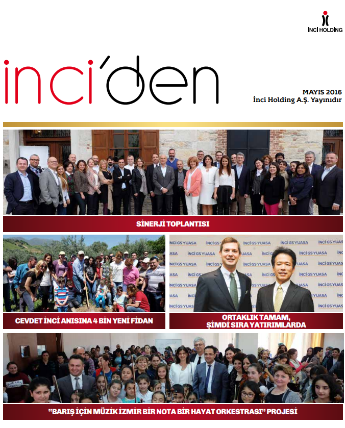 İnci Magazine May 2016