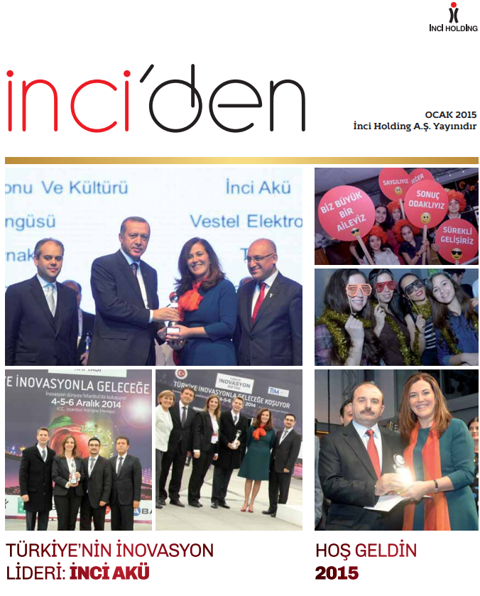 İnci Magazine January 2015