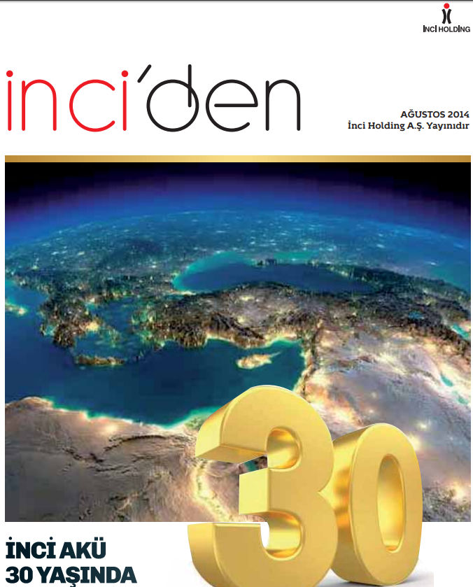 İnci Magazine August 2014