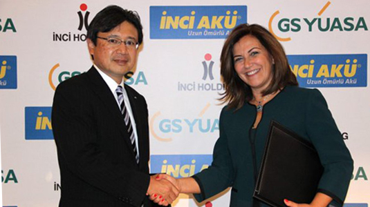 2015 — İnci GS Yuasa ortaklığı